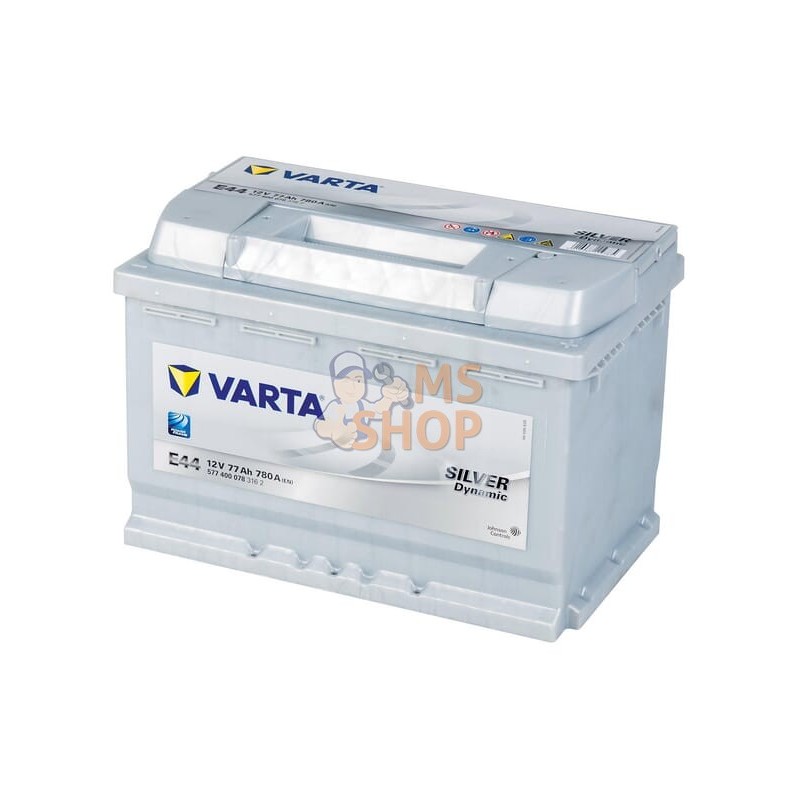 Batterie 12V 77Ah 780A Silver Dynamic VARTA | VARTA Batterie 12V 77Ah 780A Silver Dynamic VARTA | VARTAPR#633686