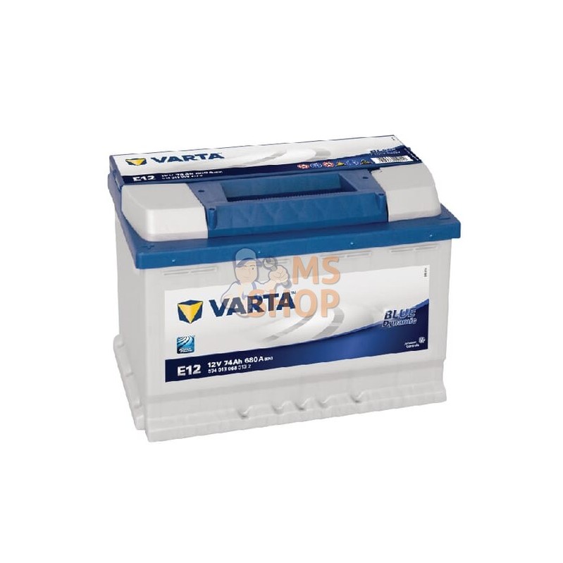 Batterie 12V 74Ah 680A Blue Dynamic VARTA | VARTA Batterie 12V 74Ah 680A Blue Dynamic VARTA | VARTAPR#633697