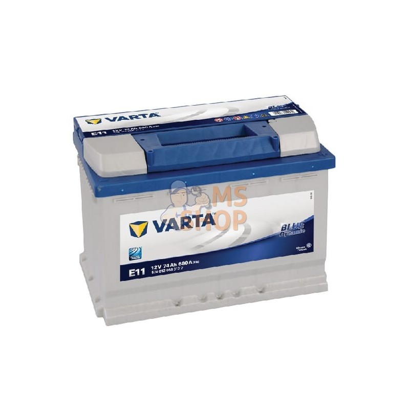 Batterie 12V 74Ah 680A Blue Dynamic VARTA | VARTA Batterie 12V 74Ah 680A Blue Dynamic VARTA | VARTAPR#633707