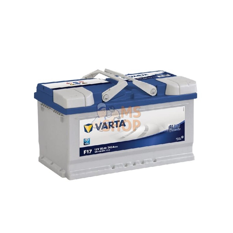 Batterie 12V 80Ah 740A Blue Dynamic VARTA | VARTA Batterie 12V 80Ah 740A Blue Dynamic VARTA | VARTAPR#633703