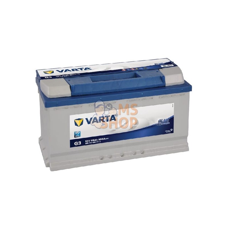 Batterie 12V 95Ah 800A Blue Dynamic VARTA | VARTA Batterie 12V 95Ah 800A Blue Dynamic VARTA | VARTAPR#633685
