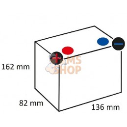 Batterie 12V 12Ah 160A VARTA | VARTA Batterie 12V 12Ah 160A VARTA | VARTAPR#633740