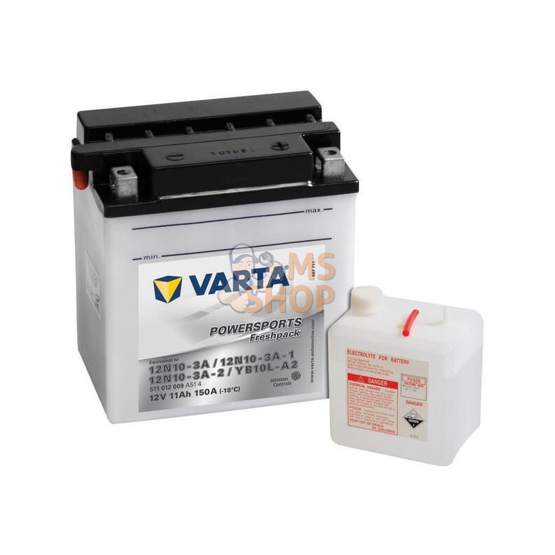 Batterie 12V 11Ah 150A VARTA | VARTA Batterie 12V 11Ah 150A VARTA | VARTAPR#633763