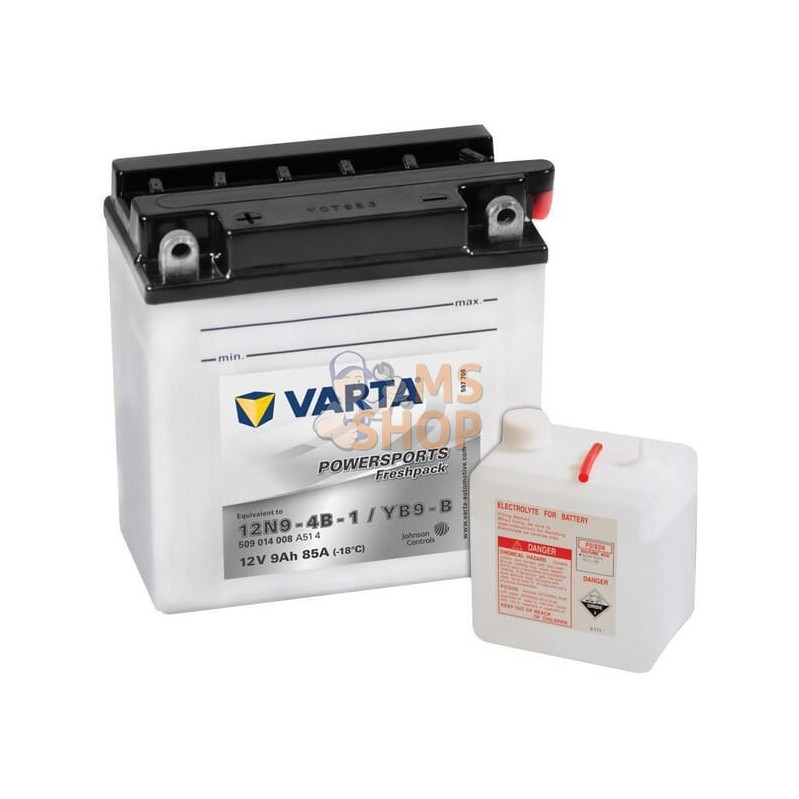 Batterie 12V 9Ah 85A VARTA | VARTA Batterie 12V 9Ah 85A VARTA | VARTAPR#633783