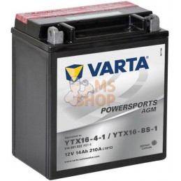 Batterie 12V 14Ah 210A AGM Powersports VARTA | VARTA Batterie 12V 14Ah 210A AGM Powersports VARTA | VARTAPR#633736