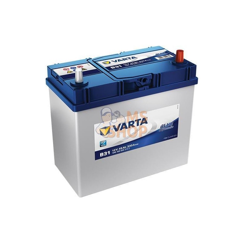 Batterie 12 V 45 Ah 330 A BLUE Dynamic Varta | VARTA Batterie 12 V 45 Ah 330 A BLUE Dynamic Varta | VARTAPR#970779