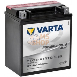 Batterie 12V 14Ah 210A AGM Powersports VARTA | VARTA Batterie 12V 14Ah 210A AGM Powersports VARTA | VARTAPR#633745