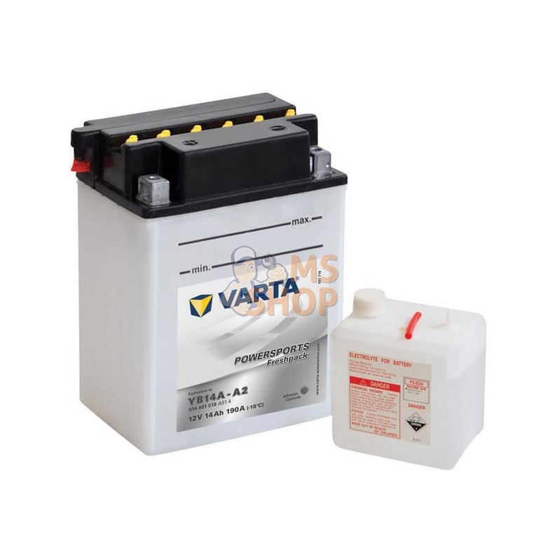 Batterie 12V 14Ah 190A VARTA | VARTA Batterie 12V 14Ah 190A VARTA | VARTAPR#633752