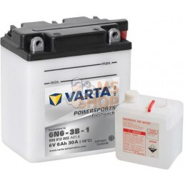 Batterie 6V 6Ah 30A VARTA | VARTA Batterie 6V 6Ah 30A VARTA | VARTAPR#633786