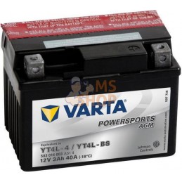 Batterie 12V 3Ah 40A AGM Powersports VARTA | VARTA Batterie 12V 3Ah 40A AGM Powersports VARTA | VARTAPR#633787