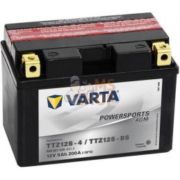 Batterie 12V 9Ah 200A AGM Powersports VARTA | VARTA Batterie 12V 9Ah 200A AGM Powersports VARTA | VARTAPR#633735