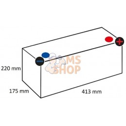 Batterie 12 V 100 Ah 600 A Promotive HD Varta | VARTA Batterie 12 V 100 Ah 600 A Promotive HD Varta | VARTAPR#970796