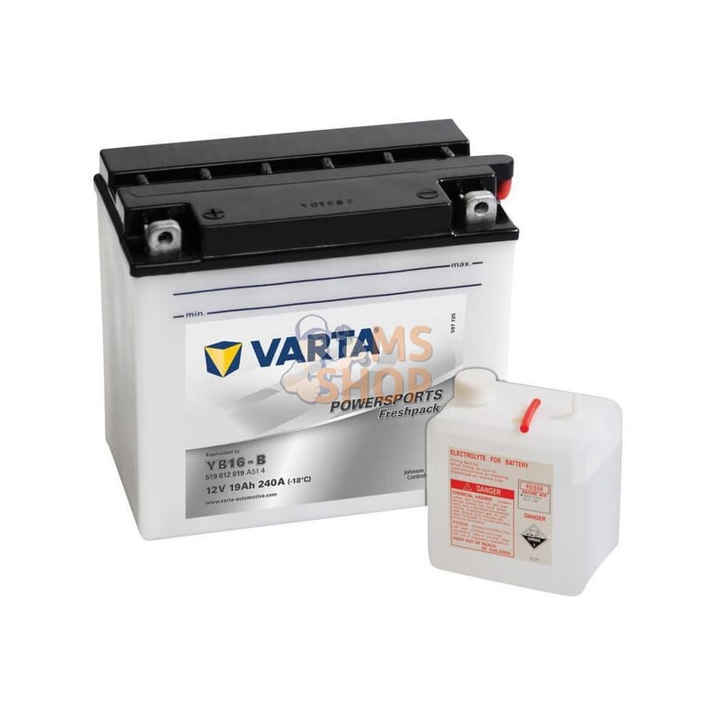 Batterie 12V 19Ah 240A VARTA | VARTA Batterie 12V 19Ah 240A VARTA | VARTAPR#633732