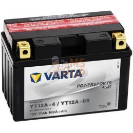 Batterie 12V 11Ah 160A AGM Powersports VARTA | VARTA Batterie 12V 11Ah 160A AGM Powersports VARTA | VARTAPR#633749