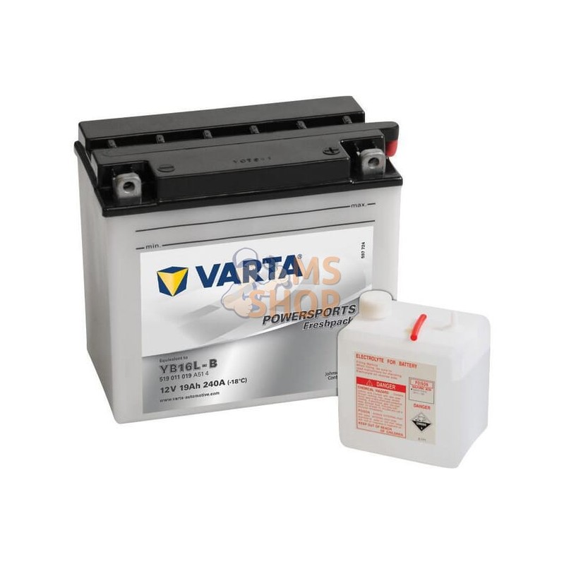 Batterie 12V 19Ah 240A VARTA | VARTA Batterie 12V 19Ah 240A VARTA | VARTAPR#633720