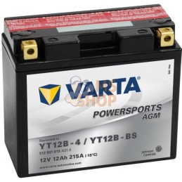 Batterie 12V 12Ah 215A AGM Powersports VARTA | VARTA Batterie 12V 12Ah 215A AGM Powersports VARTA | VARTAPR#633755