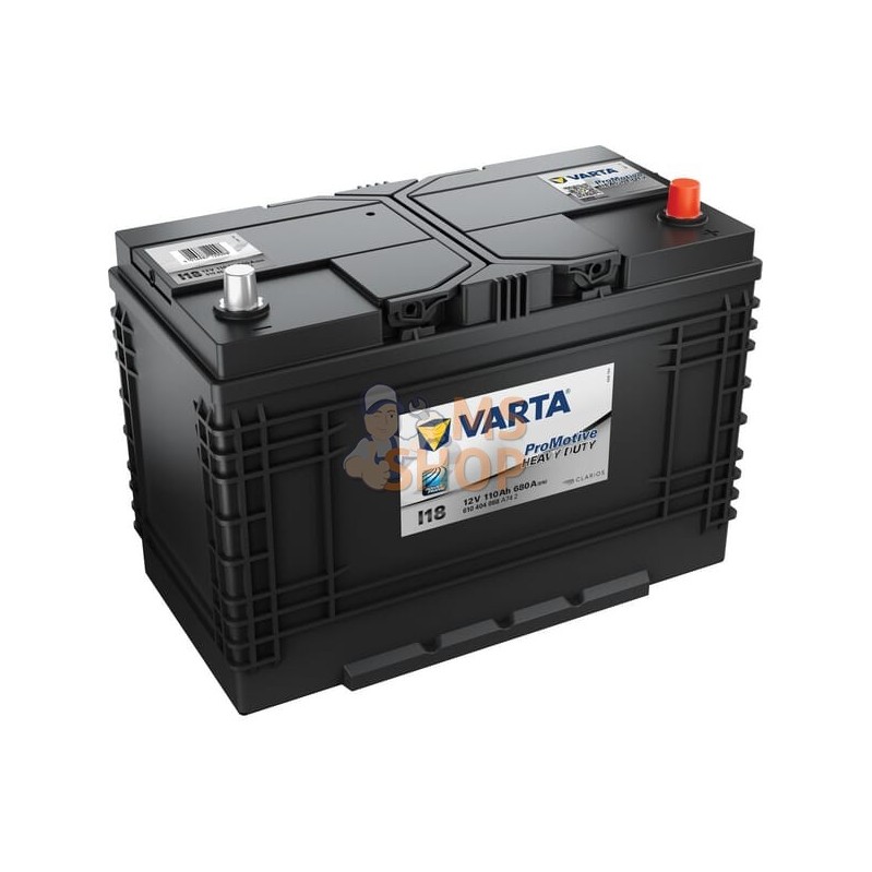 Batterie 12 V 110 Ah 680 A Promotive HD Varta | VARTA Batterie 12 V 110 Ah 680 A Promotive HD Varta | VARTAPR#970780