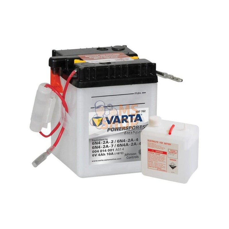 Batterie 6V 4Ah 10A VARTA | VARTA Batterie 6V 4Ah 10A VARTA | VARTAPR#633785