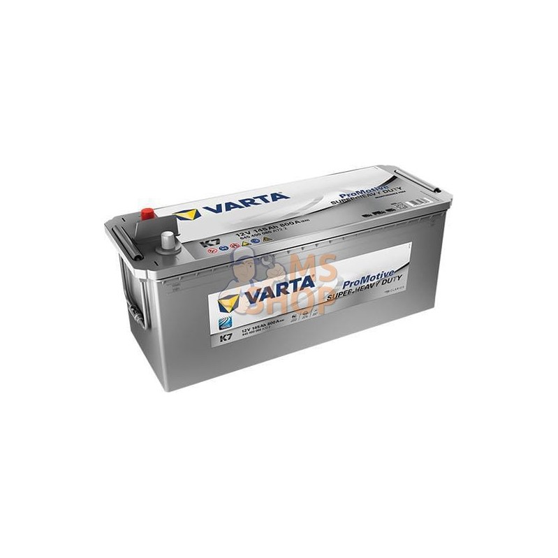 Batterie 12 V 145 Ah 800 A Promotive SHD Varta | VARTA Batterie 12 V 145 Ah 800 A Promotive SHD Varta | VARTAPR#970802