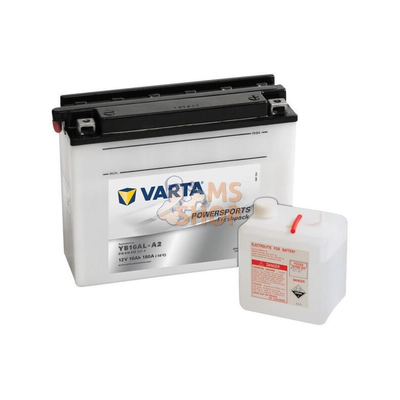 Batterie 12V 16Ah 180A VARTA | VARTA Batterie 12V 16Ah 180A VARTA | VARTAPR#633753