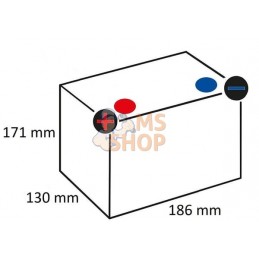 Batterie 12 V 30 Ah 300 CCA VARTA Powersports Fresh pack 60-N30-B | VARTA Batterie 12 V 30 Ah 300 CCA VARTA Powersports Fresh pa