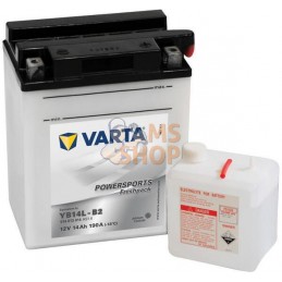 Batterie 12V 14Ah 190A VARTA | VARTA Batterie 12V 14Ah 190A VARTA | VARTAPR#633751