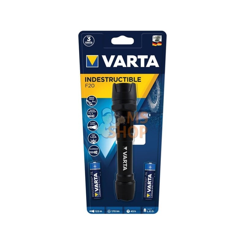 Lampe de poche 1 W LED 2AA | VARTA CONSUMER BATTERIES Lampe de poche 1 W LED 2AA | VARTA CONSUMER BATTERIESPR#885473