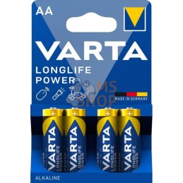 Pile AA 1.5V LR6 (x4) | VARTA CONSUMER BATTERIES Pile AA 1.5V LR6 (x4) | VARTA CONSUMER BATTERIESPR#885411