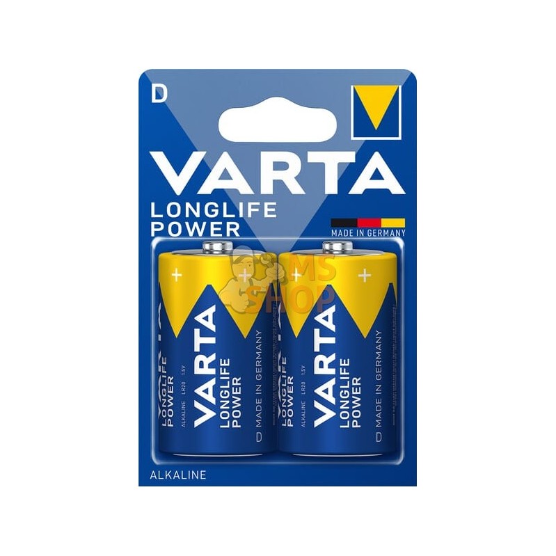 Pile D 1.5V LR20 (x2) | VARTA CONSUMER BATTERIES Pile D 1.5V LR20 (x2) | VARTA CONSUMER BATTERIESPR#885414