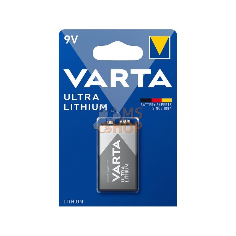 Pile E 9V 6LR61 (x1) | VARTA CONSUMER BATTERIES Pile E 9V 6LR61 (x1) | VARTA CONSUMER BATTERIESPR#885424