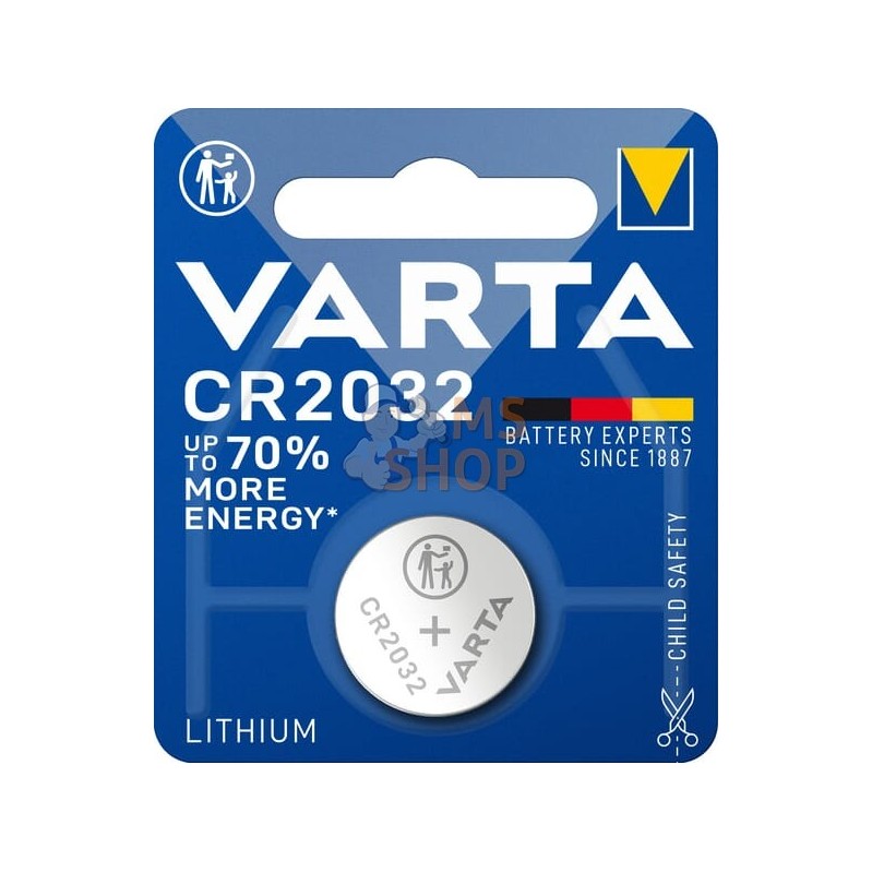 Pile CR 2032 | VARTA CONSUMER BATTERIES Pile CR 2032 | VARTA CONSUMER BATTERIESPR#885421