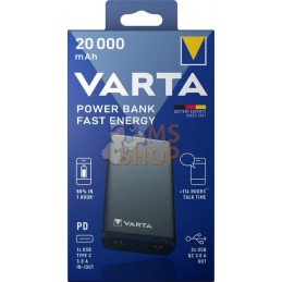 Batterie rapide 20 000 mAh | VARTA CONSUMER BATTERIES Batterie rapide 20 000 mAh | VARTA CONSUMER BATTERIESPR#1025253