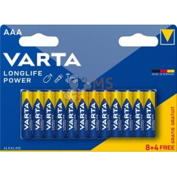 Pile AAA 8 + 4 | VARTA CONSUMER BATTERIES Pile AAA 8 + 4 | VARTA CONSUMER BATTERIESPR#885504