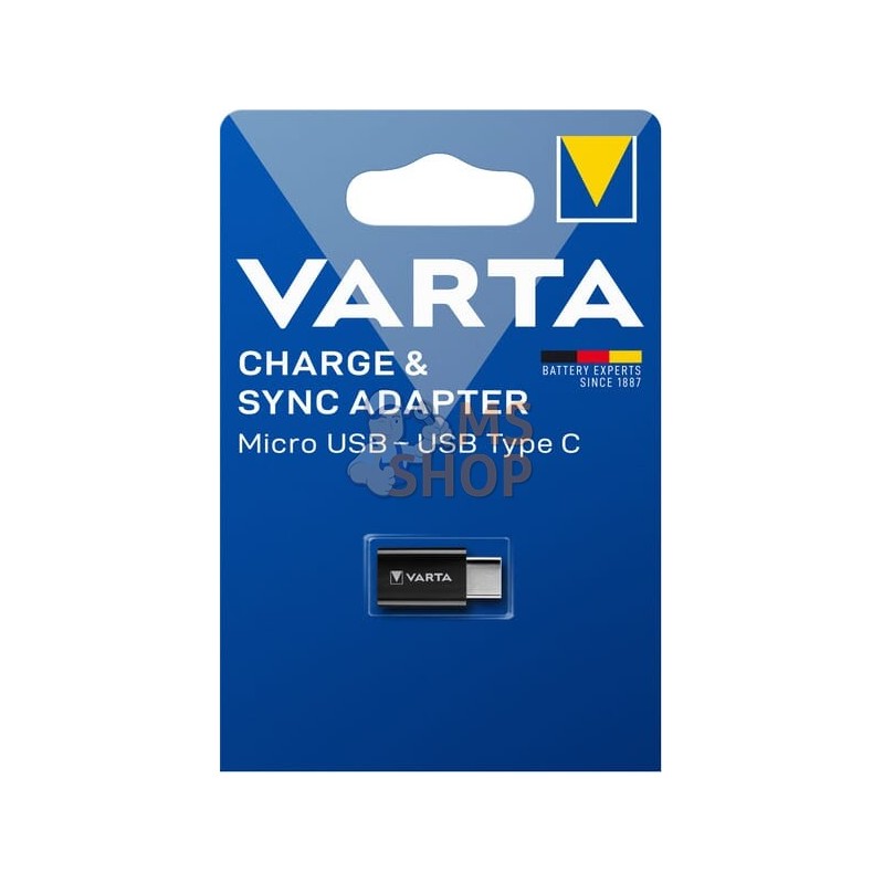 Adaptat., Micro-USB - USB 3,1 | VARTA CONSUMER BATTERIES Adaptat., Micro-USB - USB 3,1 | VARTA CONSUMER BATTERIESPR#885492