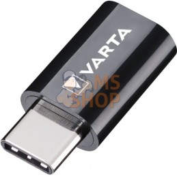 Adaptat., Micro-USB - USB 3,1 | VARTA CONSUMER BATTERIES Adaptat., Micro-USB - USB 3,1 | VARTA CONSUMER BATTERIESPR#885492