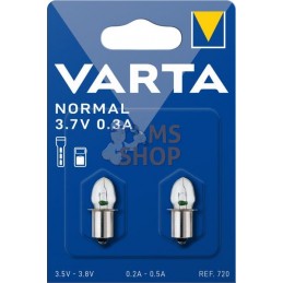 Ampoule 3,7V - 0,30A | VARTA CONSUMER BATTERIES Ampoule 3,7V - 0,30A | VARTA CONSUMER BATTERIESPR#885525