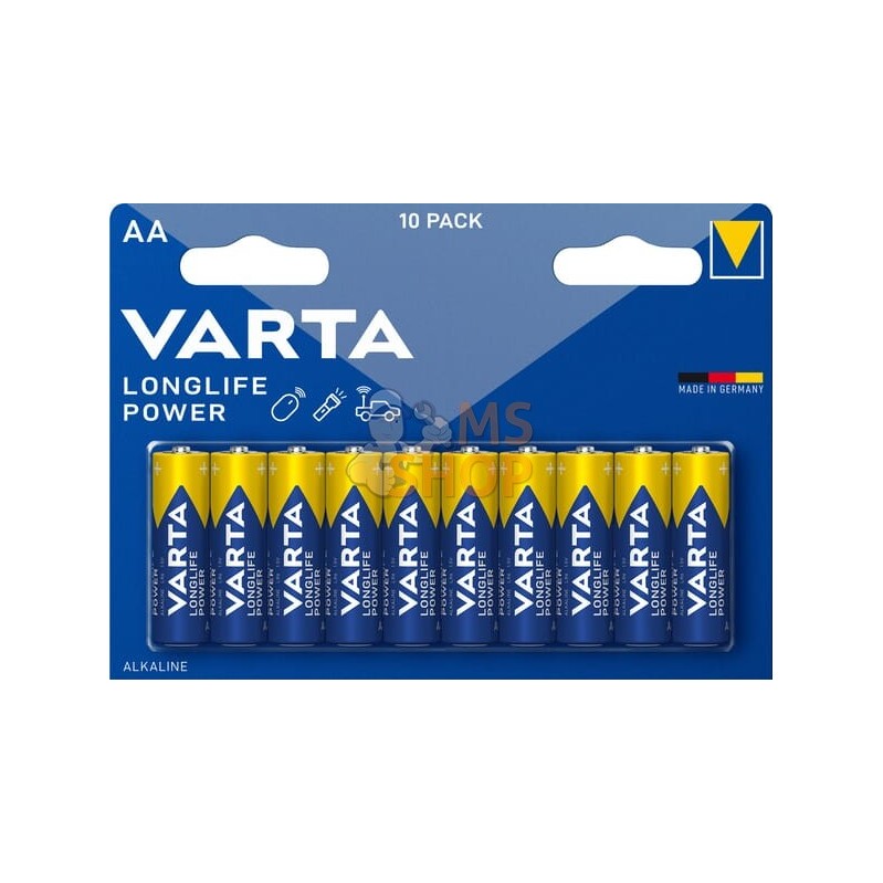 Pile AA 1,5 V LR6 (10x) | VARTA CONSUMER BATTERIES Pile AA 1,5 V LR6 (10x) | VARTA CONSUMER BATTERIESPR#1112632