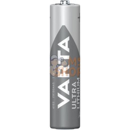 Pile lithium 1,5V AAA (4) | VARTA CONSUMER BATTERIES Pile lithium 1,5V AAA (4) | VARTA CONSUMER BATTERIESPR#885510