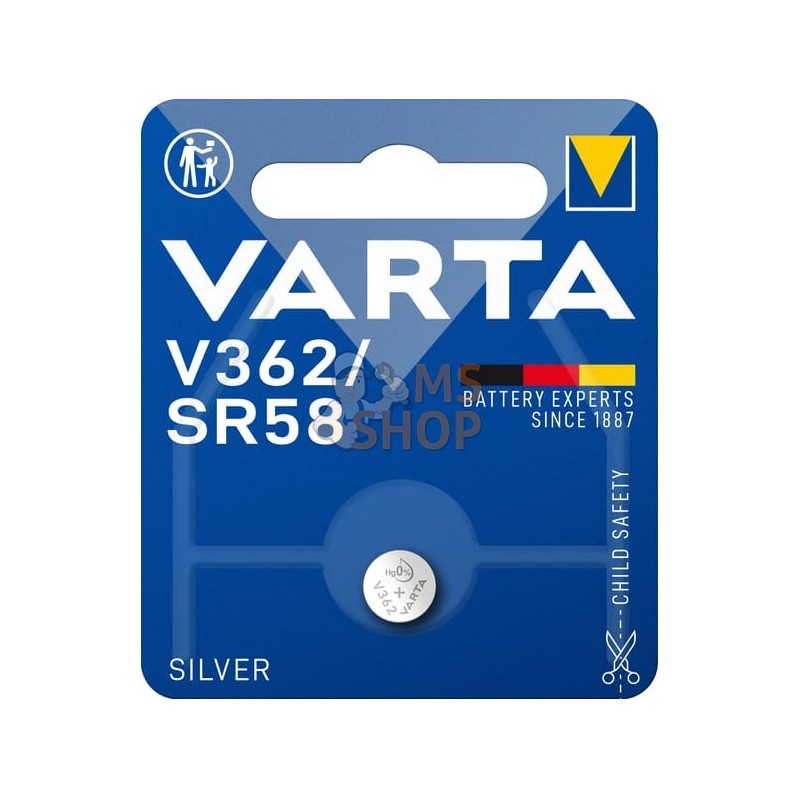 Batterie V 362 | VARTA CONSUMER BATTERIES Batterie V 362 | VARTA CONSUMER BATTERIESPR#1025246