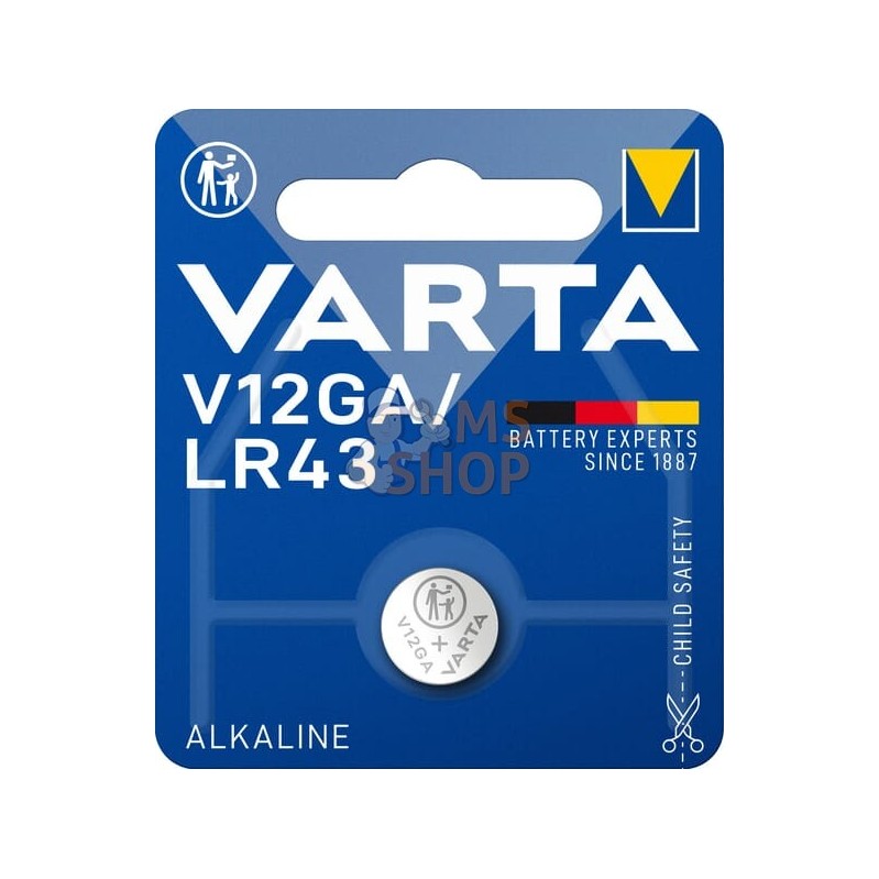 Pile V 12 GA | VARTA CONSUMER BATTERIES Pile V 12 GA | VARTA CONSUMER BATTERIESPR#885407