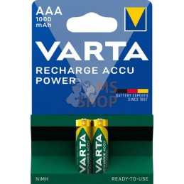 Pile rechargeable 1,2V AAA (x2) | VARTA CONSUMER BATTERIES Pile rechargeable 1,2V AAA (x2) | VARTA CONSUMER BATTERIESPR#885416