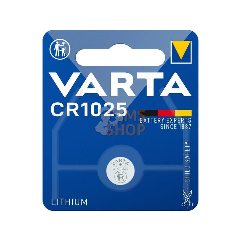 Pile CR1025 | VARTA CONSUMER BATTERIES Pile CR1025 | VARTA CONSUMER BATTERIESPR#885425