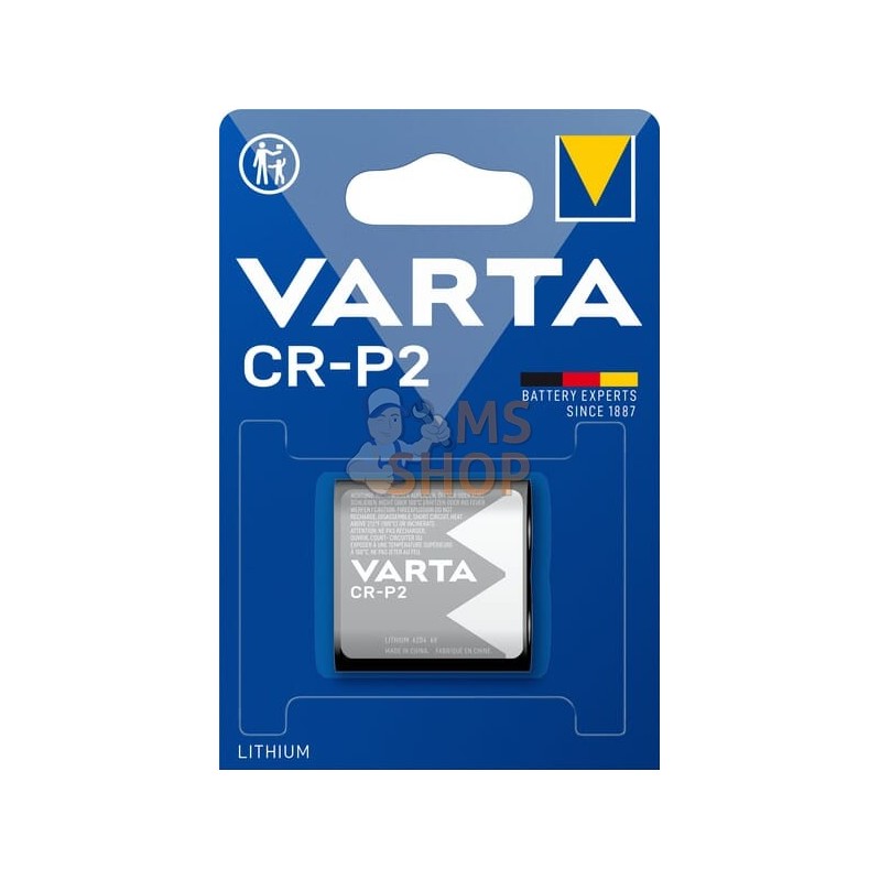 Batterie CR P2 | VARTA CONSUMER BATTERIES Batterie CR P2 | VARTA CONSUMER BATTERIESPR#1025256