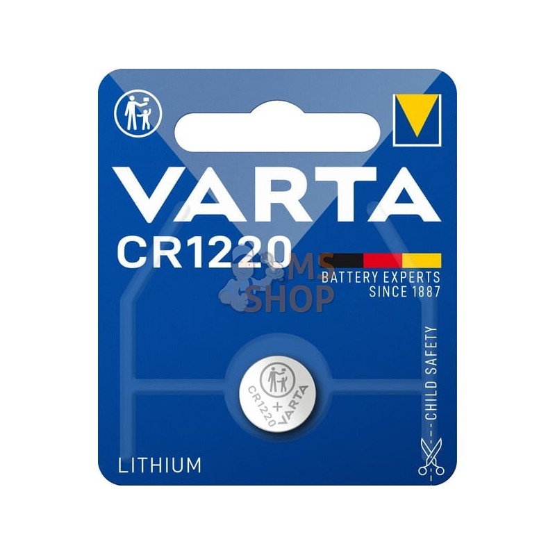 Batt. CR 1 220/3 V pile ronde | VARTA CONSUMER BATTERIES Batt. CR 1 220/3 V pile ronde | VARTA CONSUMER BATTERIESPR#885431