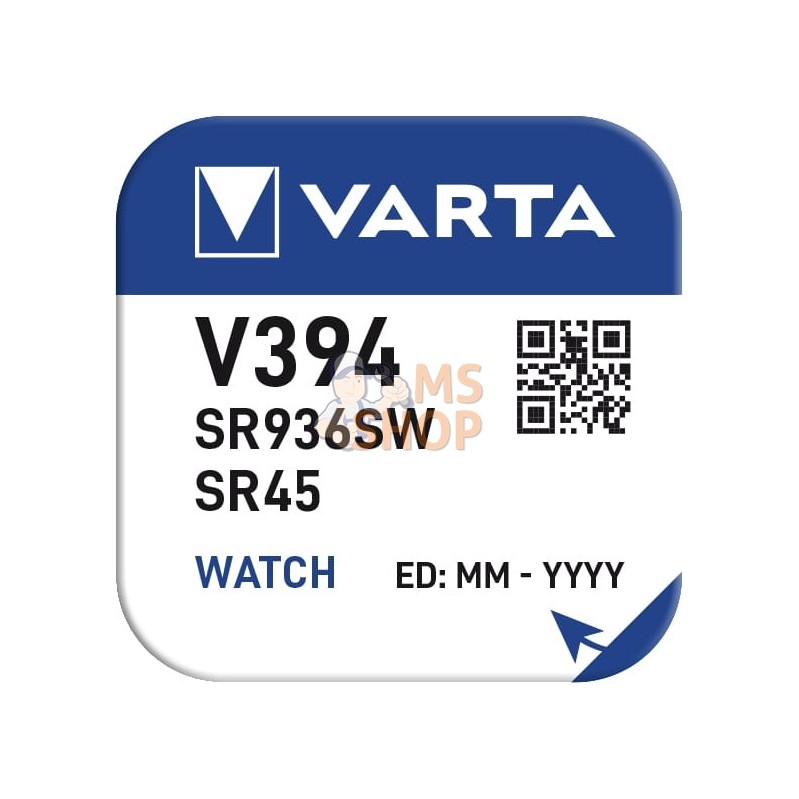 Batterie V394 | VARTA CONSUMER BATTERIES Batterie V394 | VARTA CONSUMER BATTERIESPR#1025249