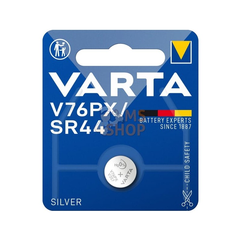 Pile sèche V 76 Px Varta | VARTA CONSUMER BATTERIES Pile sèche V 76 Px Varta | VARTA CONSUMER BATTERIESPR#885400