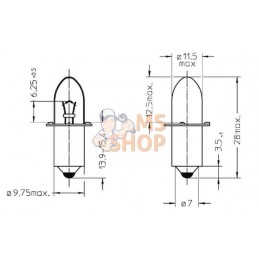 Ampoule 4,8V 0,75A (x2) | VARTA CONSUMER BATTERIES Ampoule 4,8V 0,75A (x2) | VARTA CONSUMER BATTERIESPR#885395