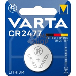 Pile CR2477 | VARTA CONSUMER BATTERIES Pile CR2477 | VARTA CONSUMER BATTERIESPR#885437