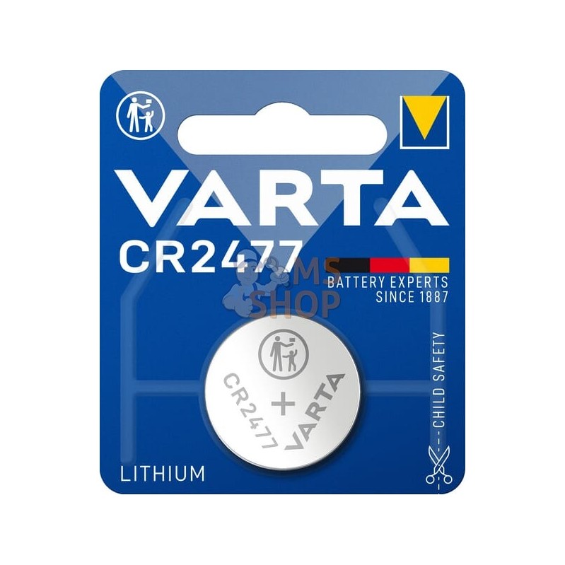 Pile CR2477 | VARTA CONSUMER BATTERIES Pile CR2477 | VARTA CONSUMER BATTERIESPR#885437