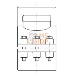 Siège PP 32mm x 1" F | VDL Siège PP 32mm x 1" F | VDLPR#883576